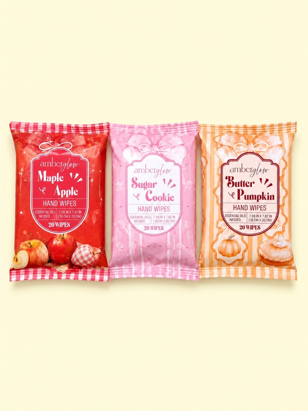 Amberglo Hand Wipes Bundle